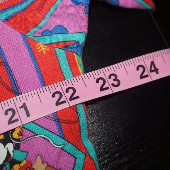 Vintage 80s Disney Mickey Mouse Western Shirt XL - Picture 11 of 12